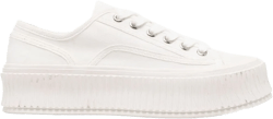 Floral Sportiness canvas trainers