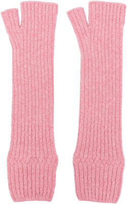 cashmere fingerless gloves