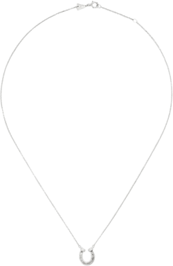 Horseshoe Pendant sterling silver necklace