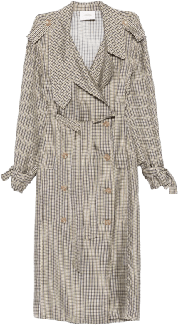 Checked Coolness midi dress