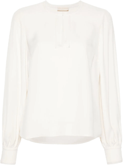 Greta crepe blouse