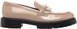 embellished classic loafers
