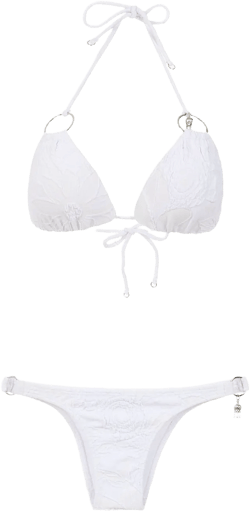 bikini with metallic details