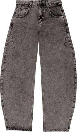 Oversized balloon jean