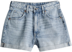 High Waist Denim Shorts
