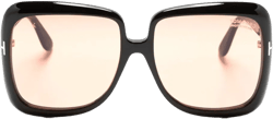 oversize-frame sunglasses