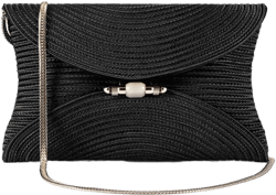 braided clutch bag