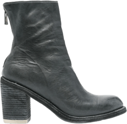85mm leather ankle boots