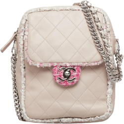 2019 tweed trim crossbody bag