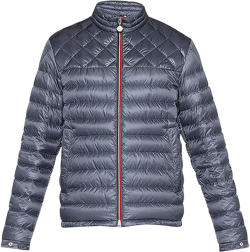 Men's Benamou Tricolor Quilted Down Jacket In Blue