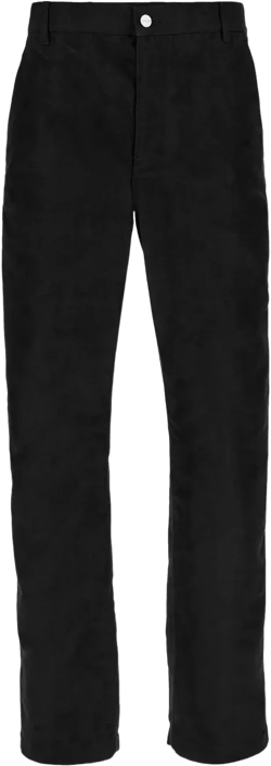 straight-leg chino trousers