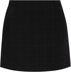 tweed mini skirt