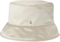 Axel silk-satin bucket hat