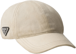 logo-patch denim baseball cap