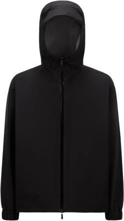 Veste Imperméable Bise À Capuche In Black