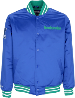Men's Bomber Jacket Nfl Heavyweight Satin Jacket Seasea Original Team Colors