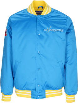 Men's Bomber Jacket Nfl Heavyweight Satin Jacket Loscha Original Team Colors