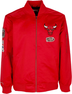 Men's Bomber Jacket Nba Lightweight Satin Bomber Chibul Original Team Colors