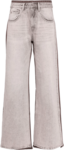 retro wide leg jeans
