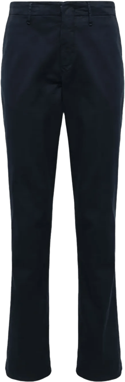mid-rise stretch-cotton straight-leg chinos