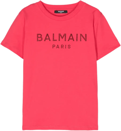 logo-embellished cotton T-shirt