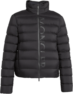 Cerces Logo Quilted Down Jacket In Nero