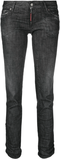 straight-leg jeans