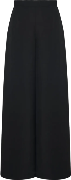 high-waist wide-leg trousers