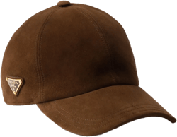 suede baseball cap