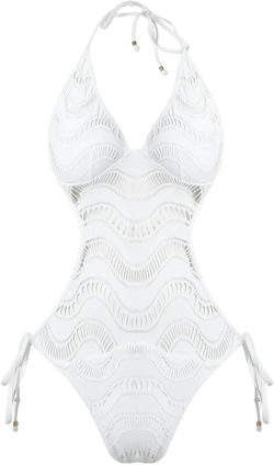 cut out pattern swimsuit