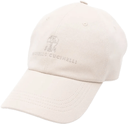 logo-embroidered cap