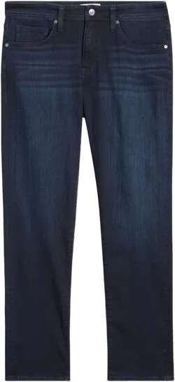 Slim Straight Leg Jeans In Dk Midnt Indigo