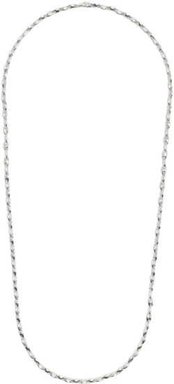 Neo 4mm silver chain necklace