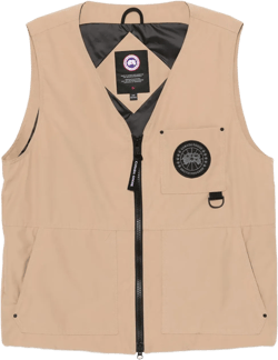 Canmore V-neck Vest In Beige