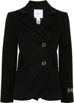 belted tailored blazer