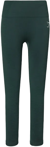 Vital Seamless 2.0 High-waist Stretch-woven Leggings In Woodland Green/ Marl