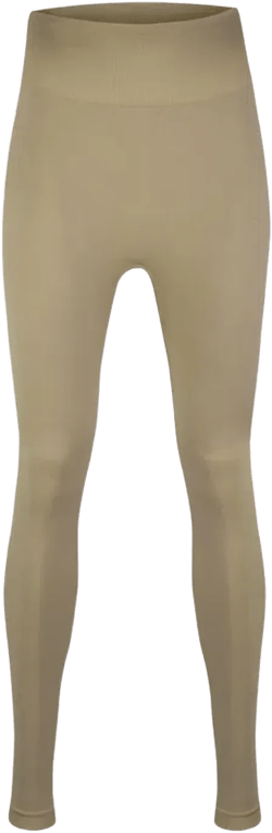 Women's Grey / Brown Taupe Scrunch Leggings - Gym Queen In Grey/brown