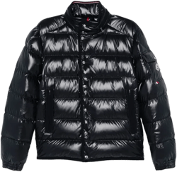 Arneb Hooded Quilted Down Jacket In Blue