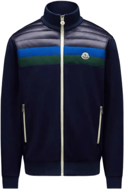 Logo-patch Track Jacket In Blue