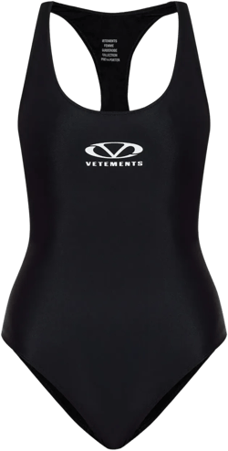 logo-print swimsuit 
