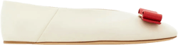 Vara leather ballerina shoes
