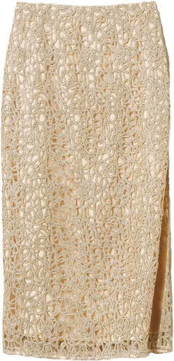 woven midi skirt