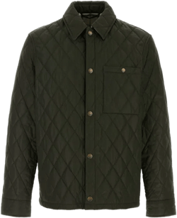 Olive Green Nylon Jacket