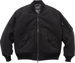 Pilot Jacket - Loro Piana Storm System® Wool Charcoal / Primaloft®
