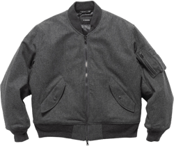Pilot Jacket - Loro Piana Storm System® Wool Ash / Primaloft®
