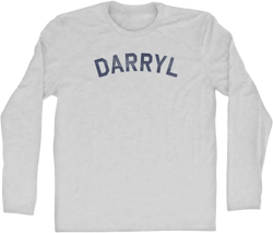 Darryl Adult Cotton Long Sleeve T-shirt