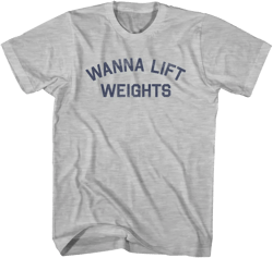 Wanna Lift Weights Womens Cotton Junior Cut T-Shirt