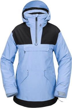 Volcom Women's Fern Insulated Gore-Tex Relaxed Fit Mid Length Pullover Snowboard Jacket