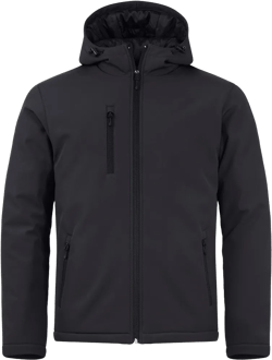 Clique Equinox Insulated Mens Softshell Jacket - Black - Large