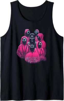 Squid Game Front Man And Guards Ring Tank Top